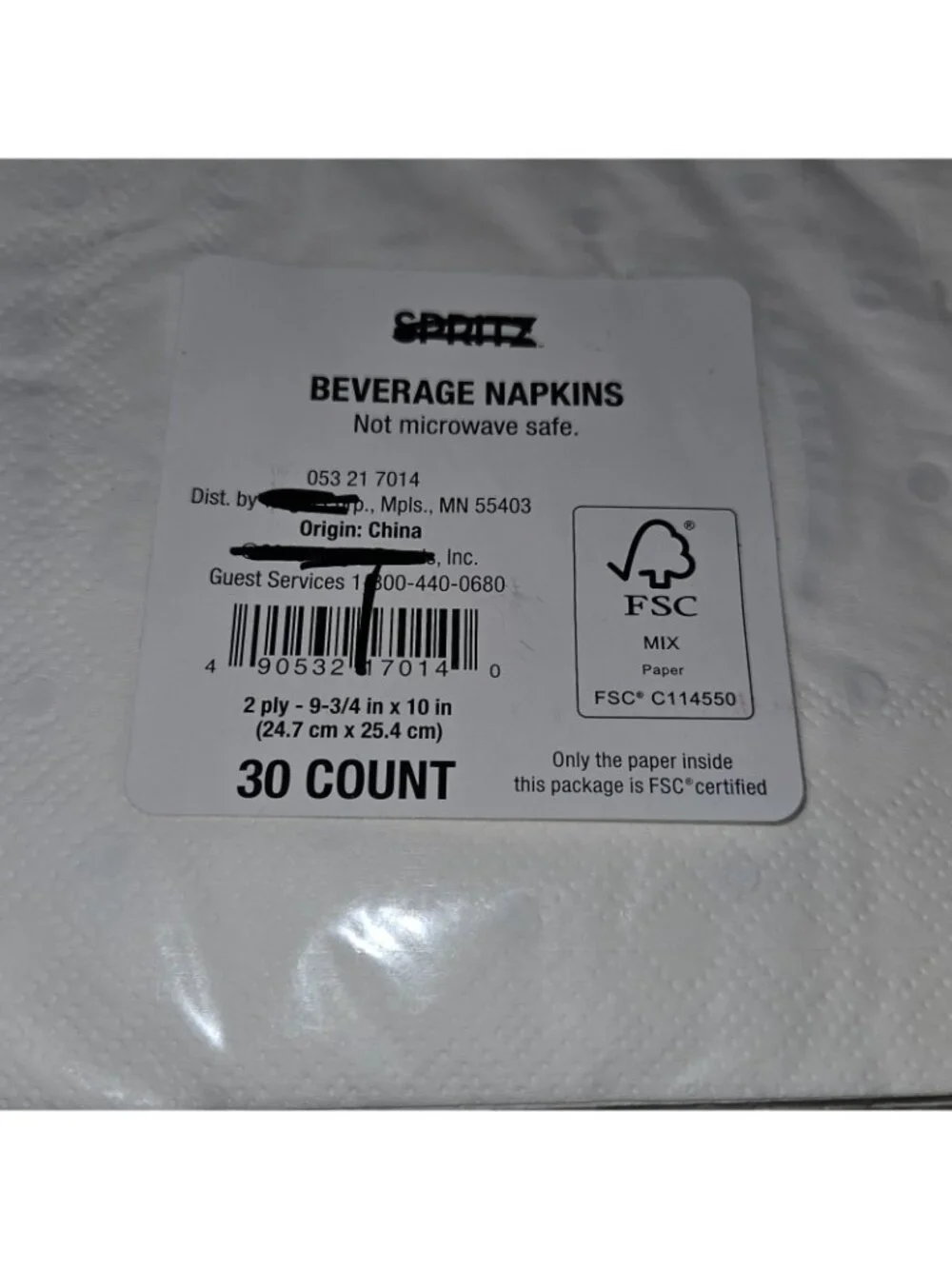 NEW 8 Packages CHEERS Napkins (30/pack) Gold Graduation Wedding Retirement Party